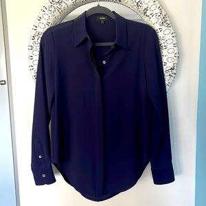 Theory Petite Small woman’s button up blouse